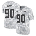 S.Seahawks #90 Jarran Reed Player Arctic Camo Limited Salute To Service Home Game Odoa Stitched Jerseys