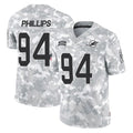M.Dolphins #94 Jordan Phillips Player Arctic Camo Salute To Service Limited Game Odoa Stitched Jerseys