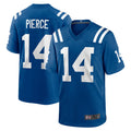IN.Colts #14 Alec Pierce Player Royal Home Game Odoa Stitched Jerseys