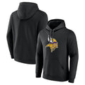 M.Vikings ## Vikings Blank Player Black LOGO Pullover Hoodies Limited Game Odoa Stitched Jerseys