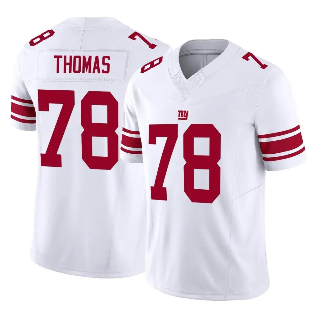 NY.Giants #78 Andrew Thomas Player White Limited Vapor F.U.S.E. Home Game Odoa Stitched Jerseys