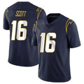 LA.Chargers #16 J.K. Scott Player Navy Limited Vapor Untouchable Home Game Odoa Stitched Jerseys