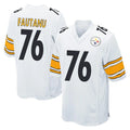 P.Steelers #76 Troy Fautanu Player White Home Game Odoa Stitched Jerseys