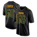 GB.Packers #56 Edgerrin Cooper Player Black Fashion Home Game Odoa Stitched Jerseys