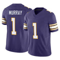 M.Vikings #1 Kyler Murray Player Purple Limited Classic Vapor F.U.S.E. Home Game Odoa Stitched Jerseys