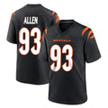 C.Bengals #93 Jonathan Allen Player Black Home Game Odoa Stitched Jerseys