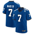 IN.Colts #7 Charvarius Ward Sr. Player Royal Alternate Indiana Nights Home Game Odoa Stitched Jerseys