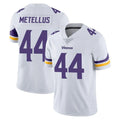 M.Vikings #44 Josh Metellus Player White Limited Vapor Untouchable Home Game Odoa Stitched Jerseys