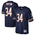 C.Bears #34 Walter Payton Player Navy Mitchell & Ness Legacy Replica Odoa Stitched Jerseys