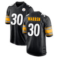 P.Steelers #30 Jaylen Warren Player Black Home Game Odoa Stitched Jerseys