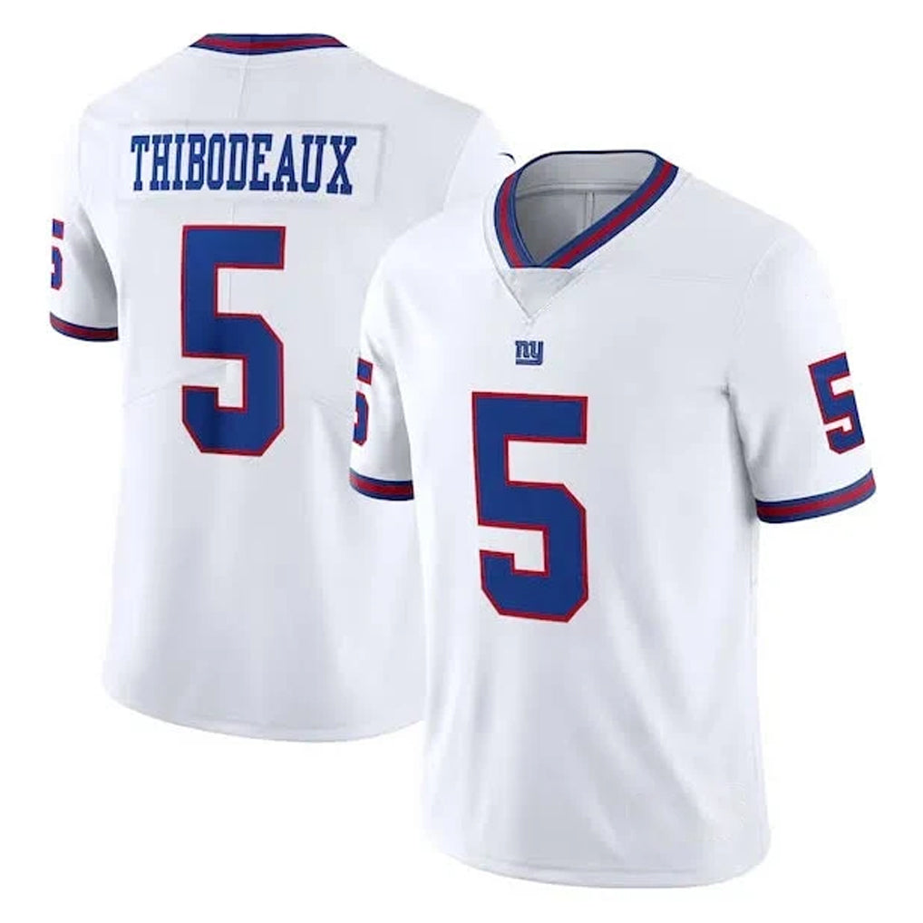 NY.Giants #5 Kayvon Thibodeaux Player White Color Rush Home Game Odoa Stitched Jerseys
