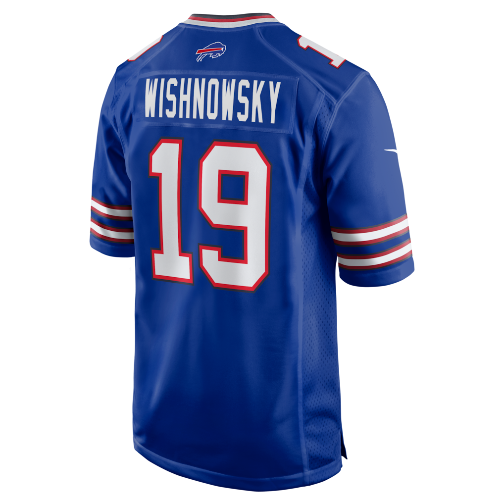 Odoa B.Bills #19 Mitch Wishnowsky Royal Team Game Jersey