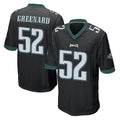P.Eagles #52 Jonathan Greenard Player Black Home Game Odoa Stitched Jerseys