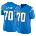 LA.Chargers #70 Rashawn Slater Player Blue Limited Vapor F.U.S.E. Home Game Odoa Stitched Jerseys