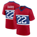 NY.Giants #22 Najee Harris Player Red Century Home Game Odoa Stitched Jerseys