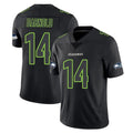S.Seahawks #14 Sam Darnold Player Black Impact Limited Home Game Odoa Stitched Jerseys