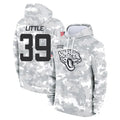 J.Jaguars #39 Cam Little Player Arctic Camo Salute to Service Hoodies Limited Game Odoa Stitched Jerseys