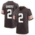 C.Browns #2 Shedeur Sanders Player Brown Home Game Odoa Stitched Jerseys