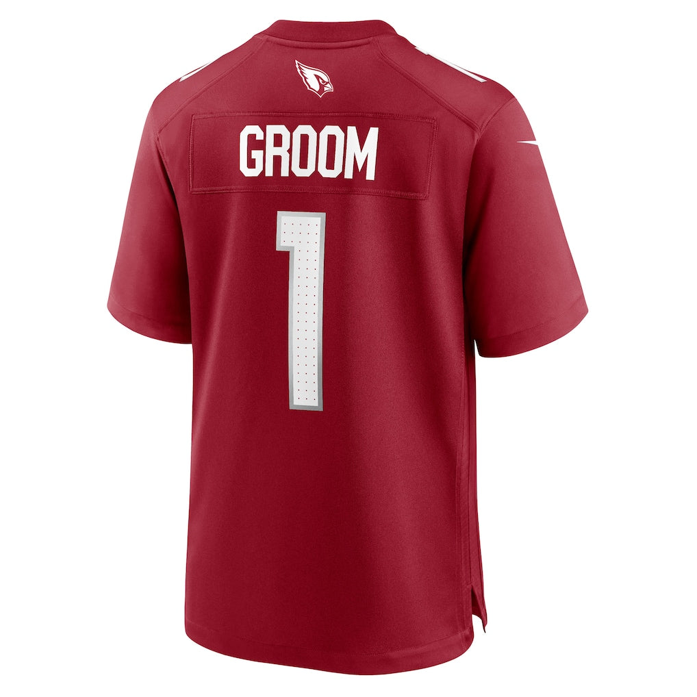 Odoa A.Cardinals #1 Groom Cardinal Team Game Jersey