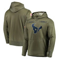 H.Texans ## Texans Blank Player Olive Salute to Service Pullover Hoodies Home Game Odoa Stitched Jerseys