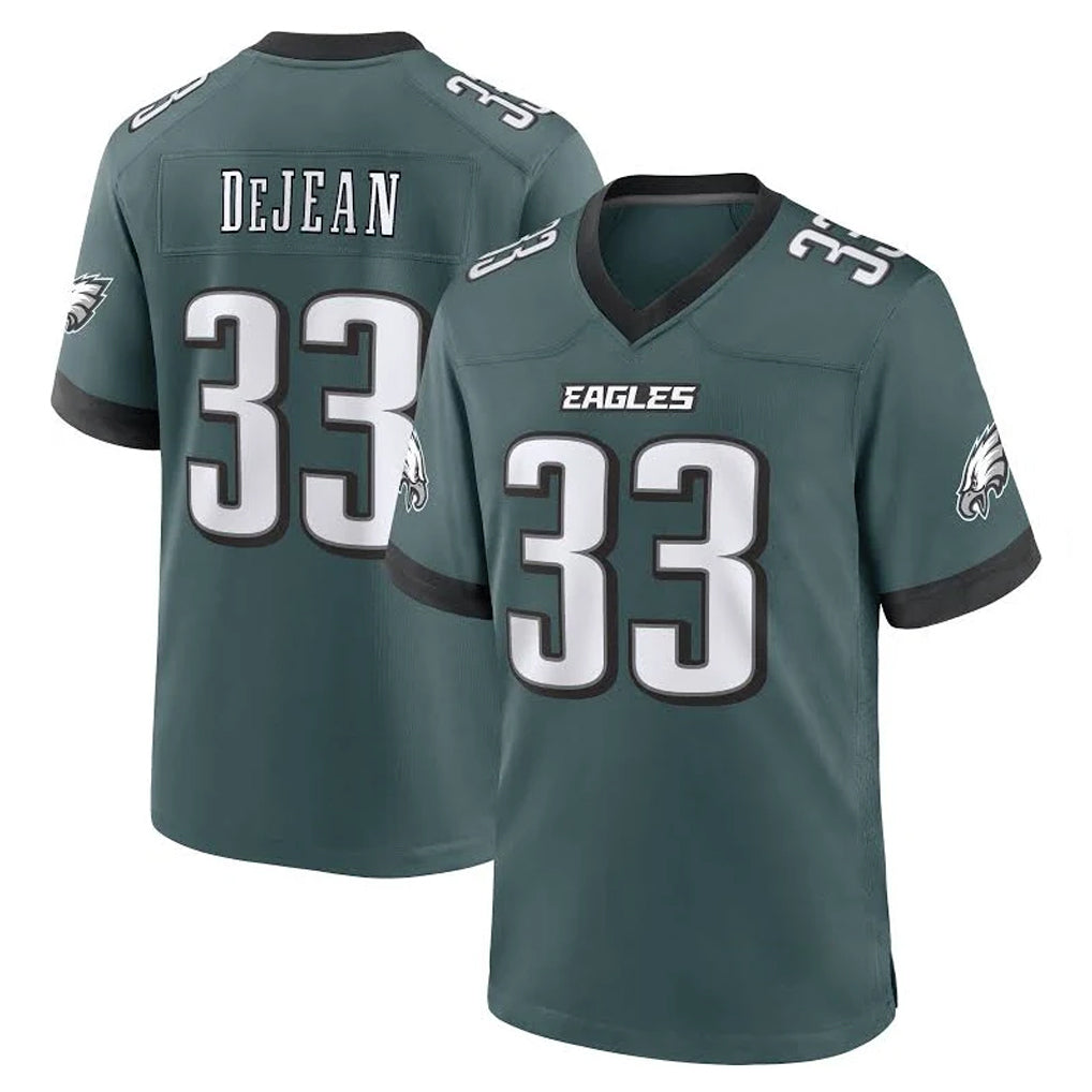 P.Eagles #33 Cooper DeJean Player Green Home Game Odoa Stitched Jerseys