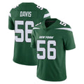 NY.Jets #56 Demario Davis Player Green Limited Vapor Home Game Odoa Stitched Jerseys