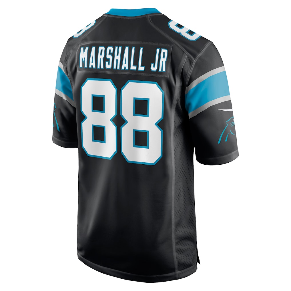 Odoa C.Panthers #88 Terrace Marshall Jr. Black Player Game Jersey