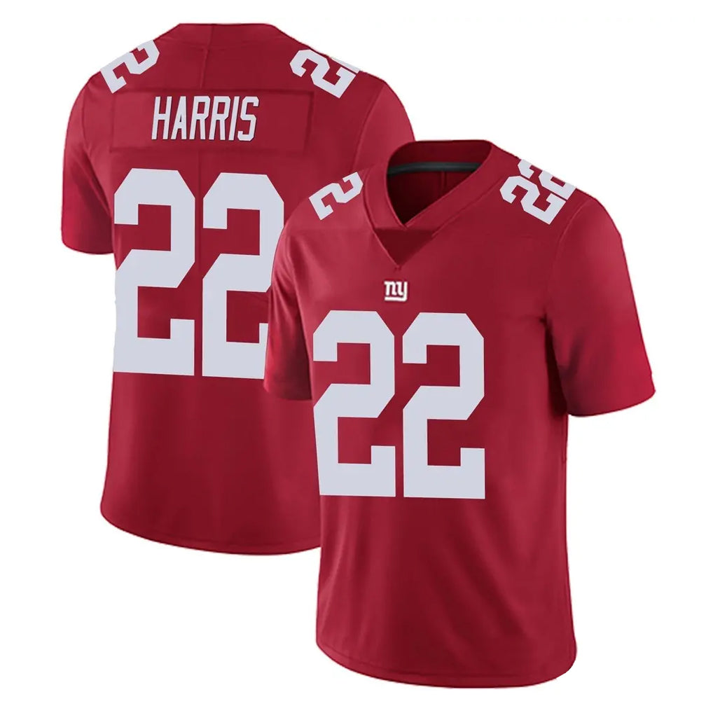 NY.Giants #22 Najee Harris Player Red Limited Vapor Untouchable Home Game Odoa Stitched Jerseys