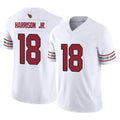 A.Cardinals #18 Marvin Harrison Jr. Player White Vapor F.U.S.E. Limited Home Game Odoa Stitched Jerseys