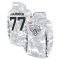 J.Jaguars #77 Anton Harrison Player Arctic Camo Salute to Service Hoodies Limited Game Odoa Stitched Jerseys