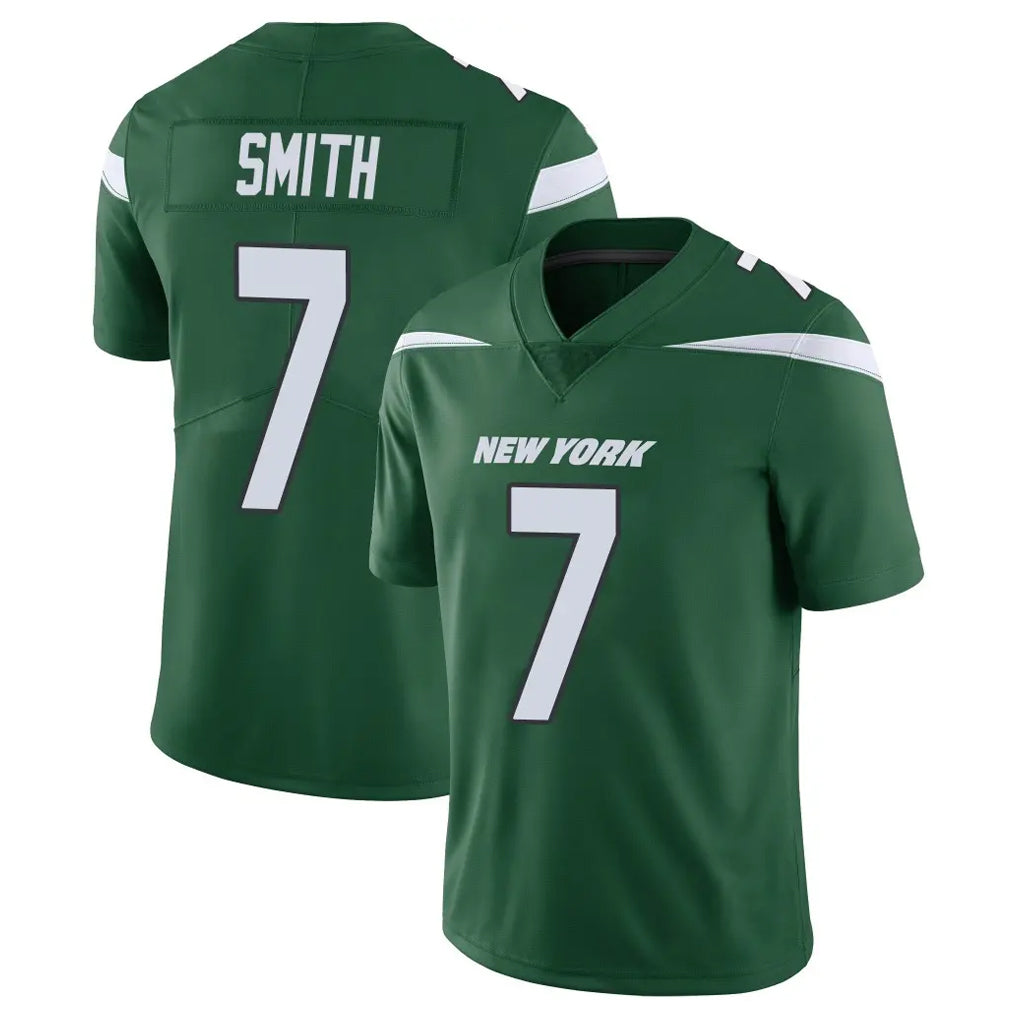 NY.Jets #7 Geno Smith Player Green Limited Vapor Home Game Odoa Stitched Jerseys