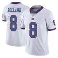 NY.Giants #8 Jevon Holland Player White Color Rush Home Game Odoa Stitched Jerseys