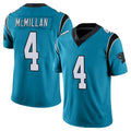 C.Panthers #4 Tetairoa McMillan Player Blue Vapor Untouchable Limited Game Odoa Stitched Jerseys