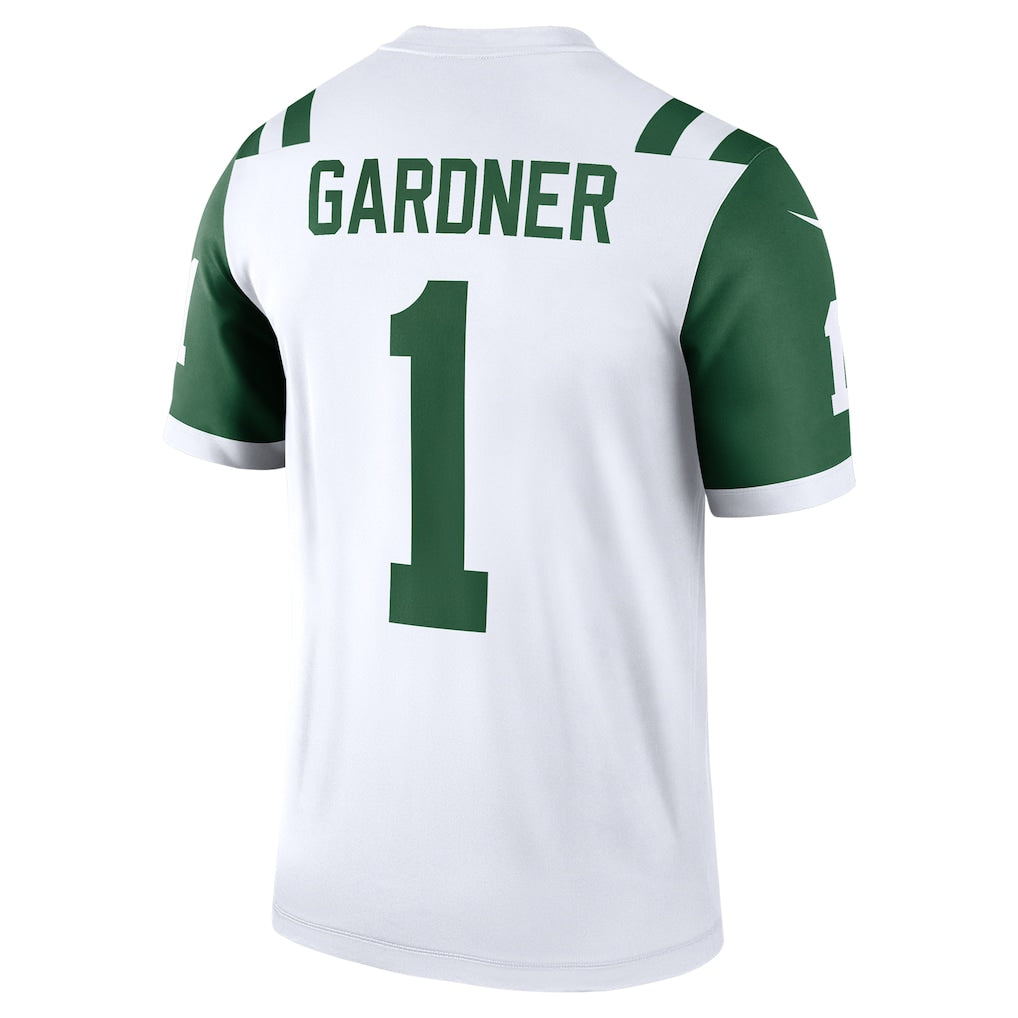 Odoa NY.Jets #1 Ahmad Sauce Gardner White Player Legend Performance Top Jersey