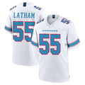 T.Titans #55 JC Latham Player White 2026 Game Home Odoa Stitched Jerseys