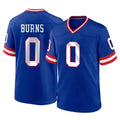 NY.Giants #0 Brian Burns Player Royal Classic Home Game Odoa Stitched Jerseys