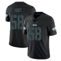 P.Eagles #58 Jalyx Hunt Player Limited Black Impact Home Game Odoa Stitched Jerseys