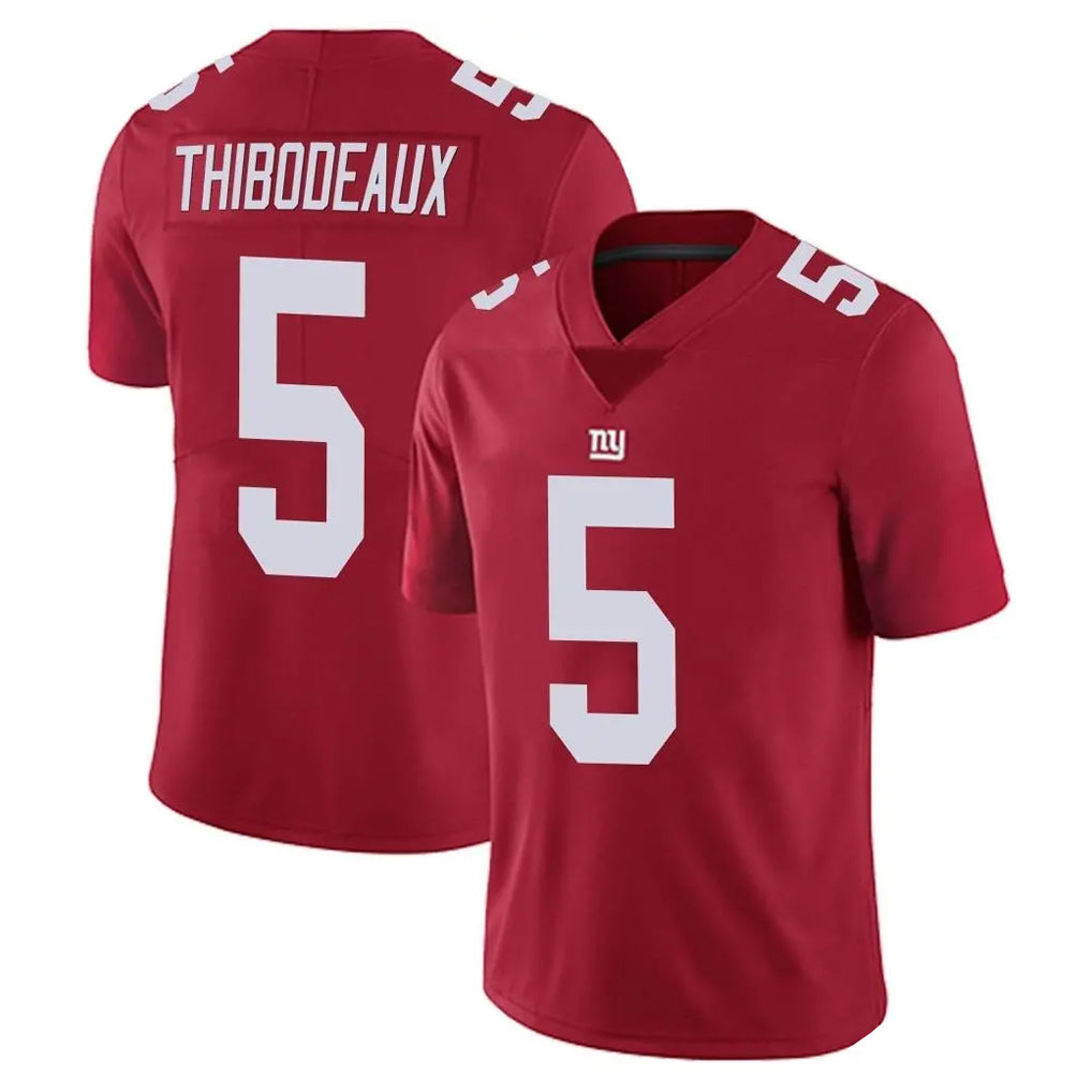 NY.Giants #5 Kayvon Thibodeaux Player Red Limited Vapor Untouchable Home Game Odoa Stitched Jerseys