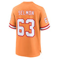 Odoa TB.Buccaneers #63 Lee Roy Selmon Creamsicle 50th Season Game Jersey