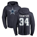 D.Cowboys #34 Jalen Thompson Player Navy Pullover Hoodies Limited Odoa Stitched Jerseys