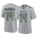 S.Seahawks #14 Sam Darnold Player Gray Atmosphere Fashion Home Game Odoa Stitched Jerseys