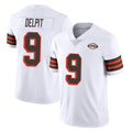 C.Browns #9 Grant Delpit Player White Limited  Vapor 1946 Collection Alternate Game Odoa Stitched Jerseys