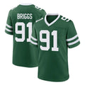 NY.Jets #91 Jowon Briggs Player Green Legacy Home Game Odoa Stitched Jerseys