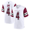 W.Commanders #4 Frankie Luvu Player White Game Home Odoa Stitched Jerseys
