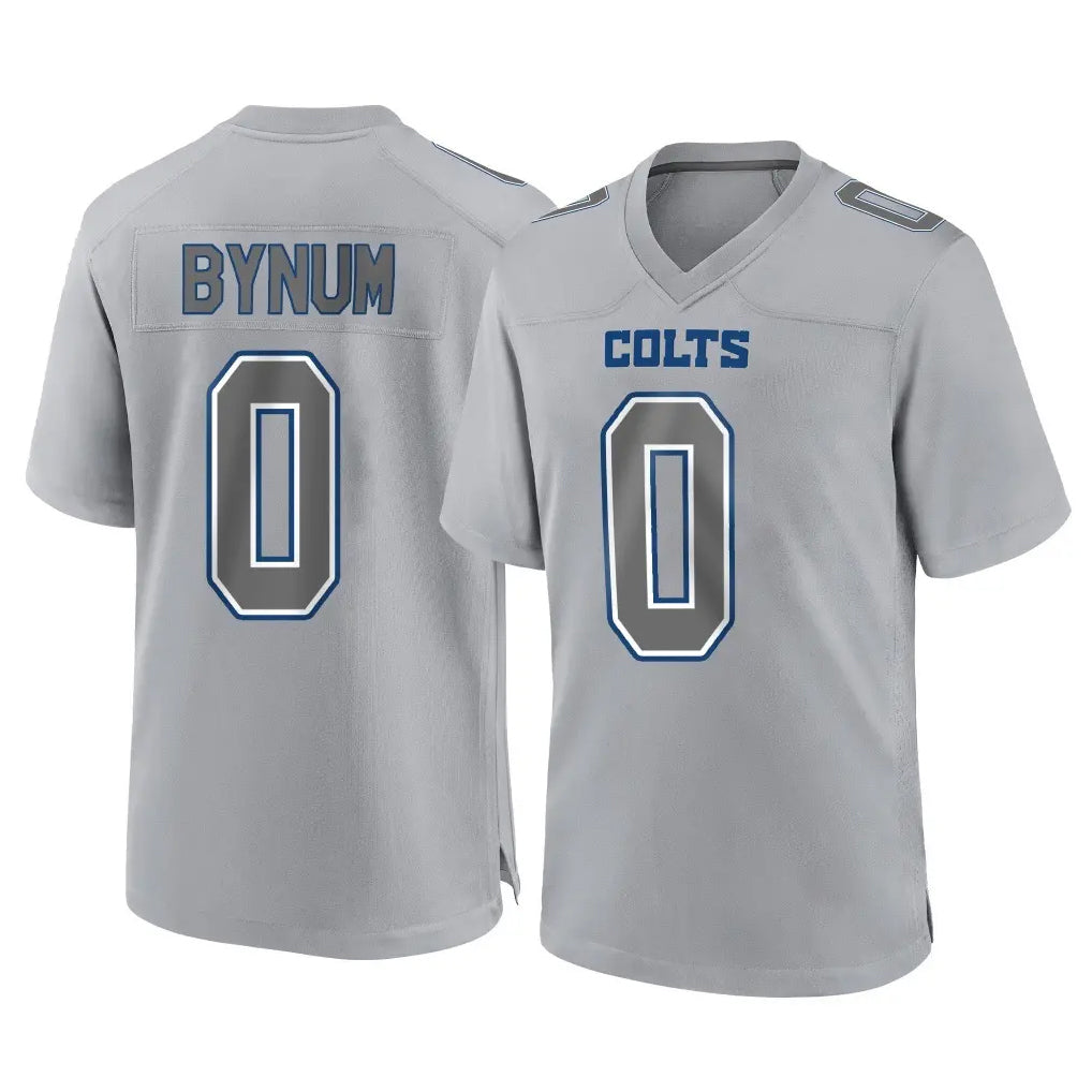 IN.Colts #0 Camryn Bynum Player Gray Atmosphere Fashion Home Game Odoa Stitched Jerseys
