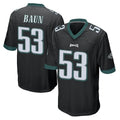 P.Eagles #53 Zack Baun Player Black Home Game Odoa Stitched Jerseys