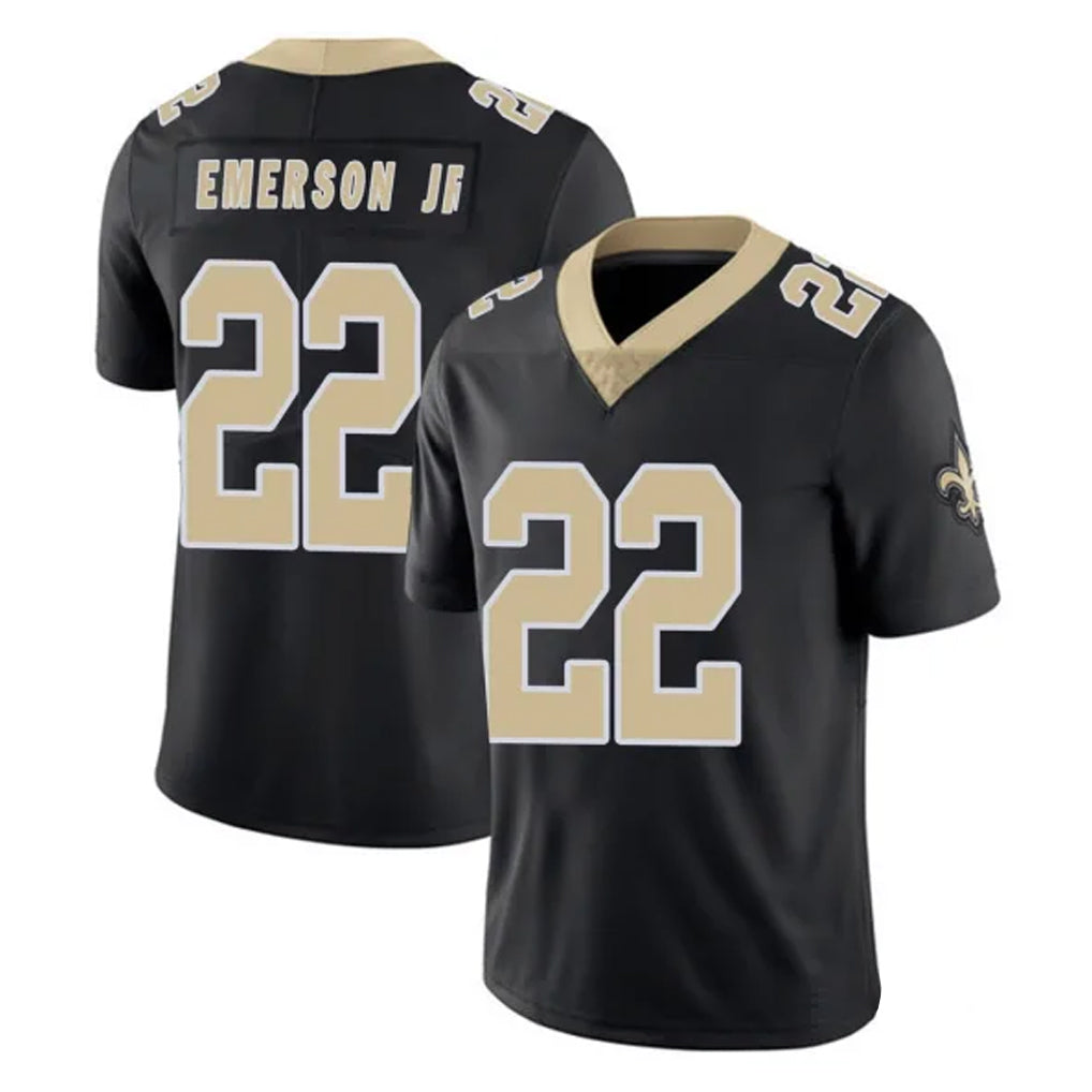 NO.Saints #22 Martin Emerson Jr. Player Black Limited Vapor Untouchable Home Game Odoa Stitched Jerseys