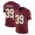 W.Commanders #39 Jeremy Reaves Player Burgundy Limited Team Color Vapor Untouchable Home Game Odoa Stitched Jerseys