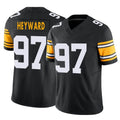 P.Steelers #97 Cameron Heyward Player Black Limited Alternate Vapor F.U.S.E. Home Game Odoa Stitched Jerseys