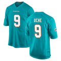 M.Dolphins #9 Joshua Uche Player Aqua Home Game Odoa Stitched Jerseys